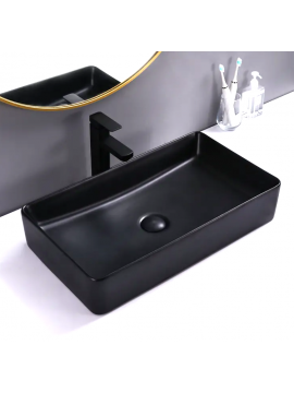 Umivaonik Lux Art CL378-60 60x37x14 matt black 300317
